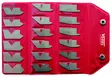Angel gauge, inoxangles 5°-90°, 18 blades, vögel - Hitsimitat - 503-472020VOG - 1