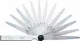 Feeler gauge set, singly, in foil, 0.05 - 2.00, 21 blades, vögel - Rakotulkit - 503-411009VOG - 1