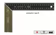 Joiner's square 200x130 mm, vögel - Suorakulmat - 503-504032-2VOG - 1