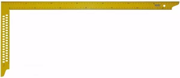 Carpenters' try square 1000x380mm yellow, vögel - Suorakulmat - 503-521126VOG - 1
