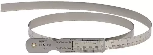 Circumference Measuring Tape 3450-4720mm ø1100-1500mm, Vögel - Rakotulkit - 503-181814VOG - 1