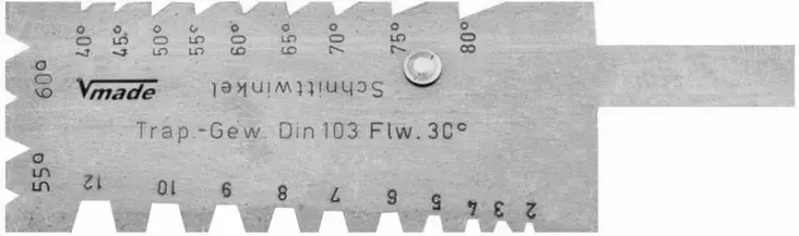Comb. cutting-tool 40°-80°, with cutting-angle, vögel - Tarvikevaraosat-503 - 503-472007VOG - 1