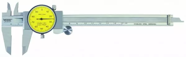 Dial caliper din 862, ip40, 0 - 150 mm, vögel - Työntömitat - 503-201101VOG - 1