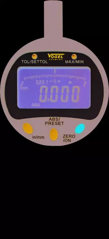 Digital dial indicator, with usb data output, 0 - 12.7 mm, vögel - Mittakellot - 503-242055VOG - 1