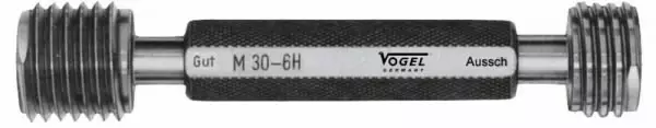 Limit thread plug gauge 14,0x2,0 "go" and "no-go", vögel - Kierretulkit ja -mitat - 503-390121VOG - 1