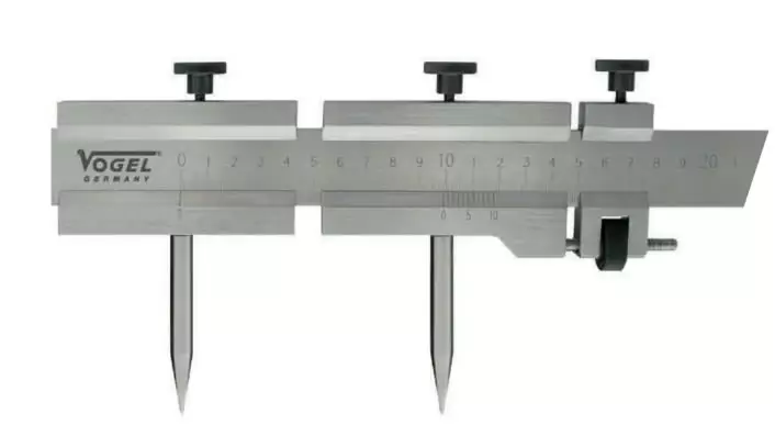 Marking caliper, hardened and exchangeable points, 2000mm, vögel - Mittaviivaimet - 503-302914VOG - 1