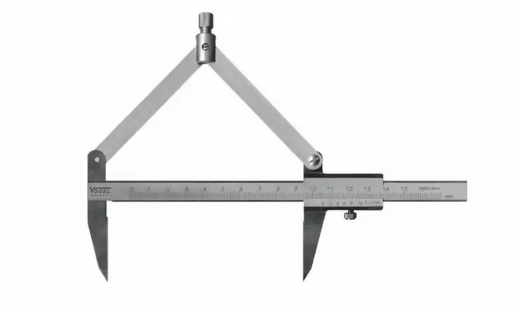 Marking caliper, hardened tips, 300mm, vögel - Mittaviivaimet - 503-303005VOG - 1