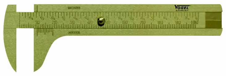 Nihik 100/4 0,01mm, vögel - Työntömitat - 503-214003VOG - 1