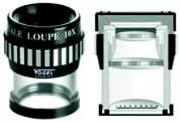Precision magnifier,with led-light and interchangeable scale, vögel - Etäisyysmittarit - 503-601126VOG - 1