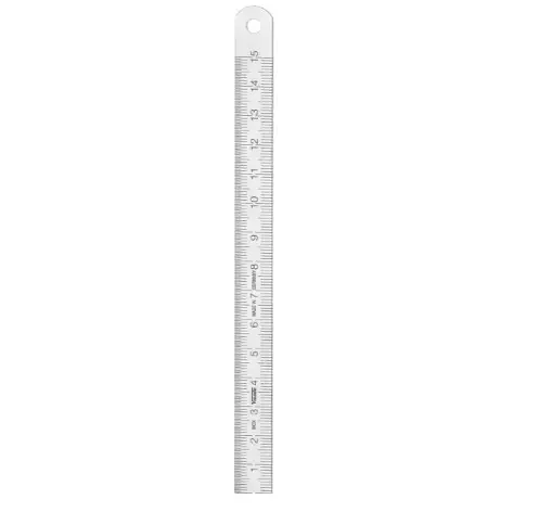 Stainless steel rule 1500mm x18x0,5mm b din 2004/22/ecii, vögel - Mittaviivaimet - 503-1012020150ZVOG - 1