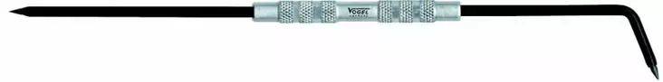 Steel scriber with carbide tips 230mm 6mm shaft, cranked bar, vögel - Piirtopuikot - 503-334612VOG - 1