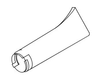 Pipe straight pb-2100, echo - Tarvikevaraosat-503 - 503-21001420661ECH - 1