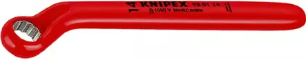Box wrench 10mm VDE, Knipex - Lenkki- ja kiintolenkkiavaimet - 503-980110KNI - 1