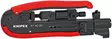 Compression tool for f, bnc and rca connectors, knipex - Johtoliitinpihdit ja puristinpihdit - 503-974020SBKNI - 1