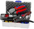 Crimping pliers+insulation stripper+connectors set, knipex - Pihtisarjat - 503-979022KNI - 1