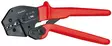 Crimp lever pliers 0,5-6mm2, knipex - Johtoliitinpihdit ja puristinpihdit - 503-975206KNI - 1