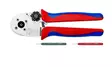 Four-mandrel crimping pliers for dt contacts 230 mm, knipex - Johtoliitinpihdit ja puristinpihdit - 503-975267DTKNI - 4
