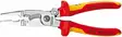 Multifunctional electrician pliers 200mm - vde with lock, knipex - VDE-jännitesuojatut työkalut - 503-1396200KNI - 1
