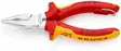 Needle-nose combination pliers vde t 145mm, knipex - VDE-jännitesuojatut työkalut - 503-0826145TKNI - 1