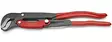 Pipe wrench s-type with fast adjustment, knipex - Putkipihdit - 503-8361015KNI - 1