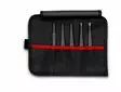 Plastic tweezers set esd 5 pieces, knipex - Pinsetit ja atulat - 503-920005ESDKNI - 1