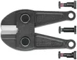 Spare cutter head for bolt cutters for 71 72 610, knipex - Voimapihdit ja pulttisakset - 503-7179610KNI - 1