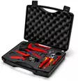 Tool set for mc4 contacts, 4/6/10 mm², knipex - VDE-jännitesuojatut työkalut - 503-979104V02KNI - 2