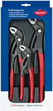Water pump pliers set 3-pcs cobra, knipex - Siirtoleukapihdit - 503-002009V02KNI - 1