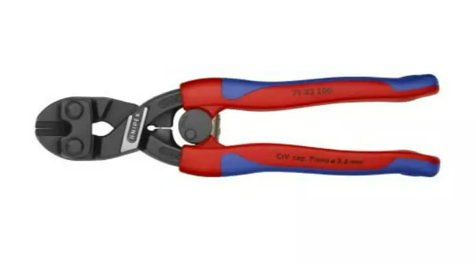 Bolt cutters 200mm cobolt multi-comp. grips, knipex - Voimapihdit ja pulttisakset - 503-7122200KNI - 1