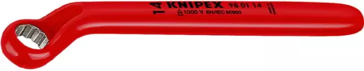 Box wrench 10mm VDE, Knipex - Lenkki- ja kiintolenkkiavaimet - 503-980110KNI - 1