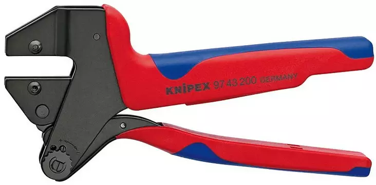 Crimp system pliers 200mm, knipex - Johtoliitinpihdit ja puristinpihdit - 503-9743200AKNI - 1