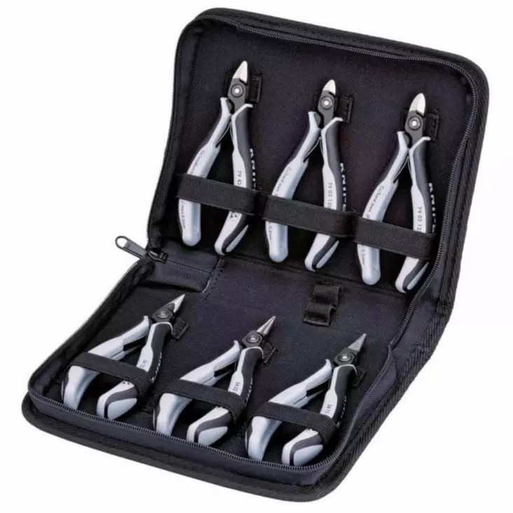 Esd case for electronics pliers with tools, knipex - Pihtisarjat - 503-002016PESDKNI - 1