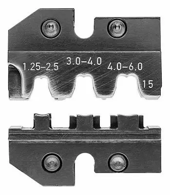 Exchangeable crimping dies awg16-10, knipex - Johtoliitinpihdit ja puristinpihdit - 503-974915KNI - 1