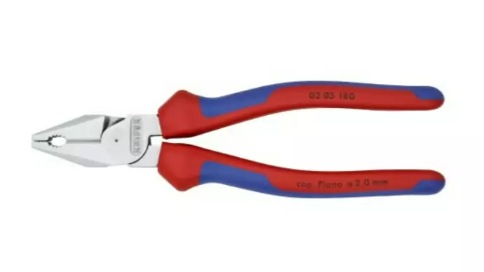 High leverage combination pliers 180mm, knipex - Linjapihdit - 503-0205180KNI - 1