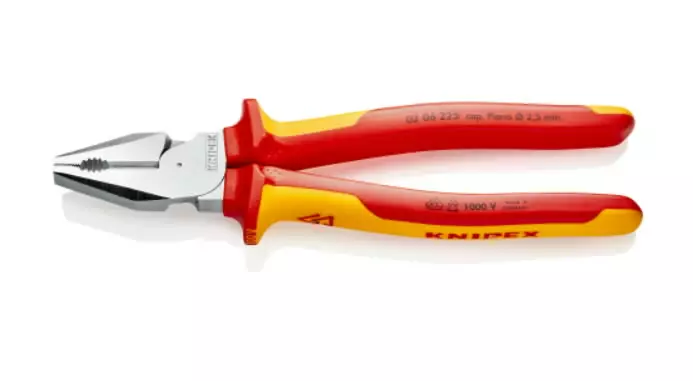 High leverage combination pliers vde comfort handle 225mm, knipex - VDE-jännitesuojatut työkalut - 503-0206225KNI - 1
