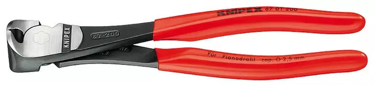 High leverage end cutting nipper 140mm, knipex - Sivuleikkurit - 503-6701140KNI - 1