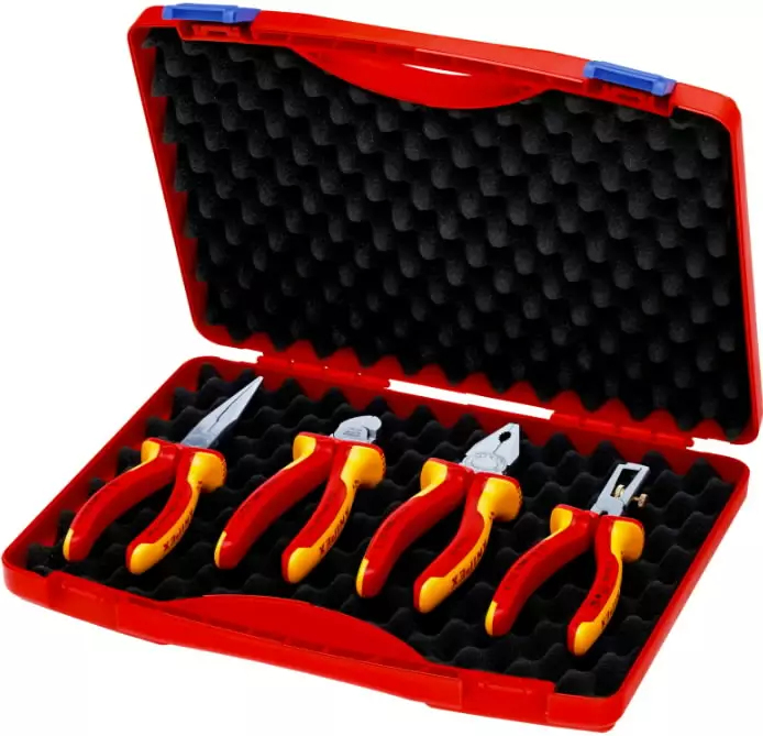 Insulated pliers set compact-box 4pcs, knipex - Pihtisarjat - 503-002015KNI - 1
