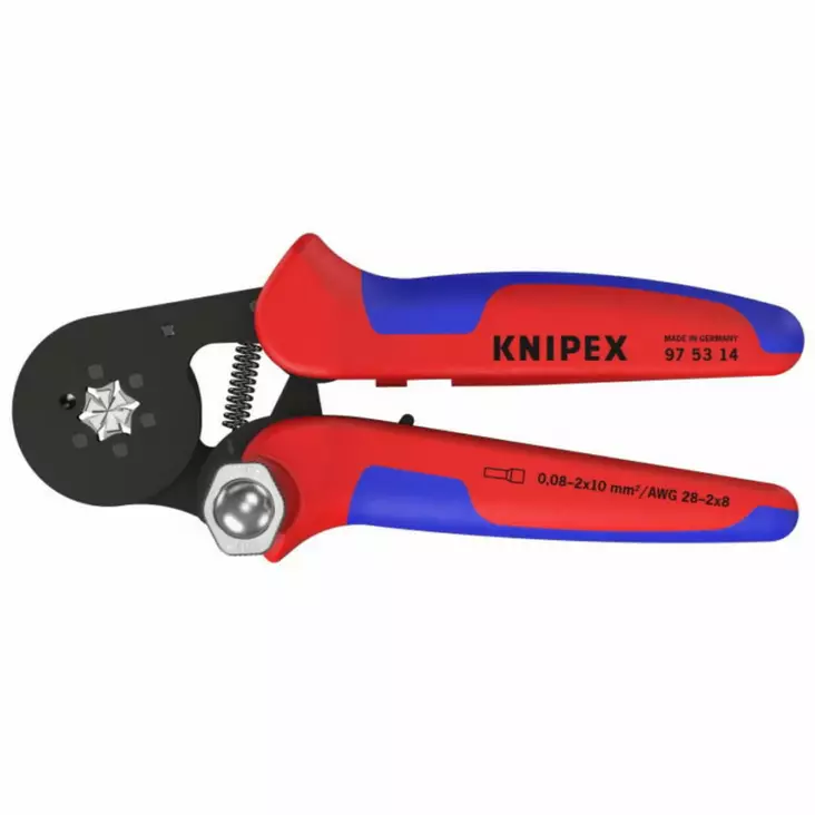 Johtopihdit 6-kulm. 0,08-16mm², knipex - Johtoliitinpihdit ja puristinpihdit - 503-975314KNI - 1