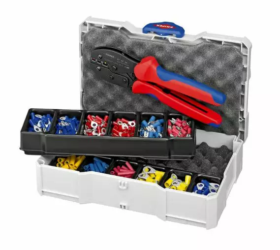 Kaablikingapresstangid isoleeritud klemmidele kmpl, knipex - Johtoliitinpihdit ja puristinpihdit - 503-979021KNI - 1