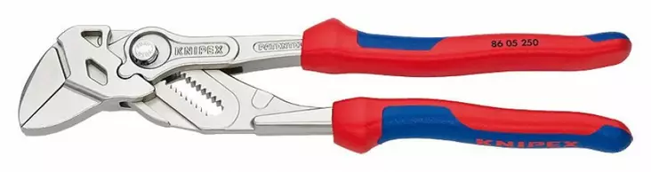 Mutritangid 250mm hex 46mm comfort käepide, knipex - Pihtijakoavaimet - 503-8605250KNI - 1