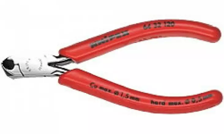 Oblique cutting nippers, knipex - Sivuleikkurit - 503-6432120KNI - 1