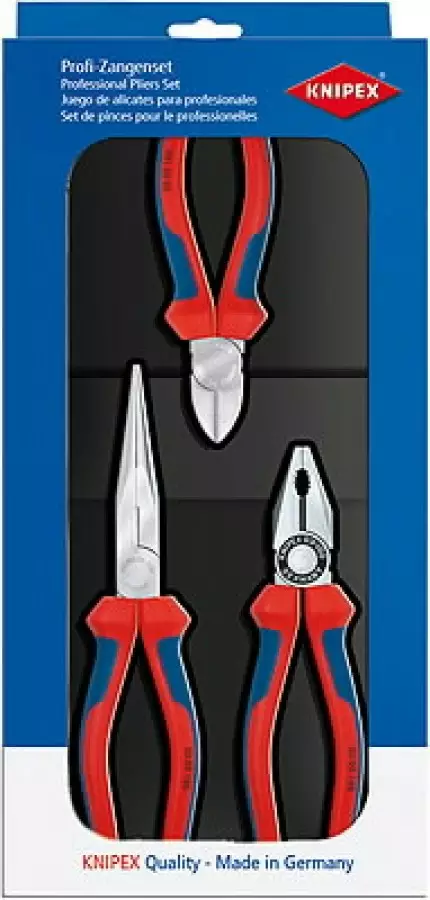 Pihtisarja asennus 3 osa, knipex - Pihtisarjat - 503-002011KNI - 1