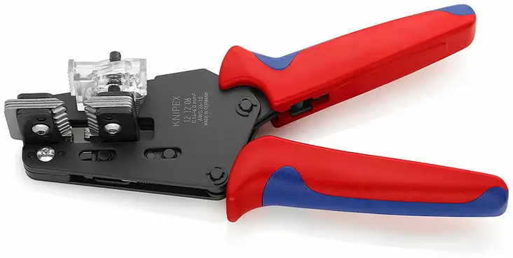 Precision insulation strippers 0,14-6mm2, knipex - Kuorintapihdit - 503-121206KNI - 1