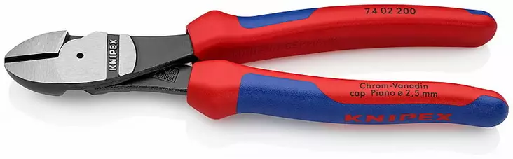 Sivuleikkurit 200 mm comfort-kahvat, knipex - Sivuleikkurit  - 503-7402200KNI - 1