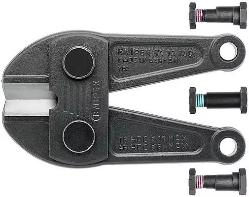Spare cutter head for bolt cutters for 71 72 760, knipex - Voimapihdit ja pulttisakset - 503-7179760KNI - 1