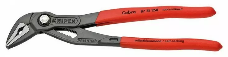 Vesipumppupihdit cobra extra slim 250mm d32mm, knipex - Siirtoleukapihdit - 503-8751250KNI - 1
