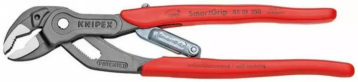 Vesipumppupihdit cobra smart grip 250 mm d32 mm, knipex - Siirtoleukapihdit - 503-8501250KNI - 1