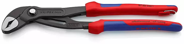 Water pump pliers cobra 300mm up to d70mm multi grips - t, knipex - Siirtoleukapihdit - 503-8702300TKNI - 1