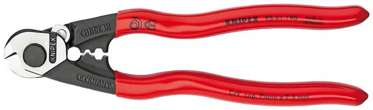 Wire rope cutters, knipex - Vaijeri- ja kaapelileikkurit - 503-9561190KNI - 1