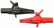 Alligator clamps for digital multimeter, 2pc(red, black), peaktech - Yleismittarit - 503-P7015PEAK - 1